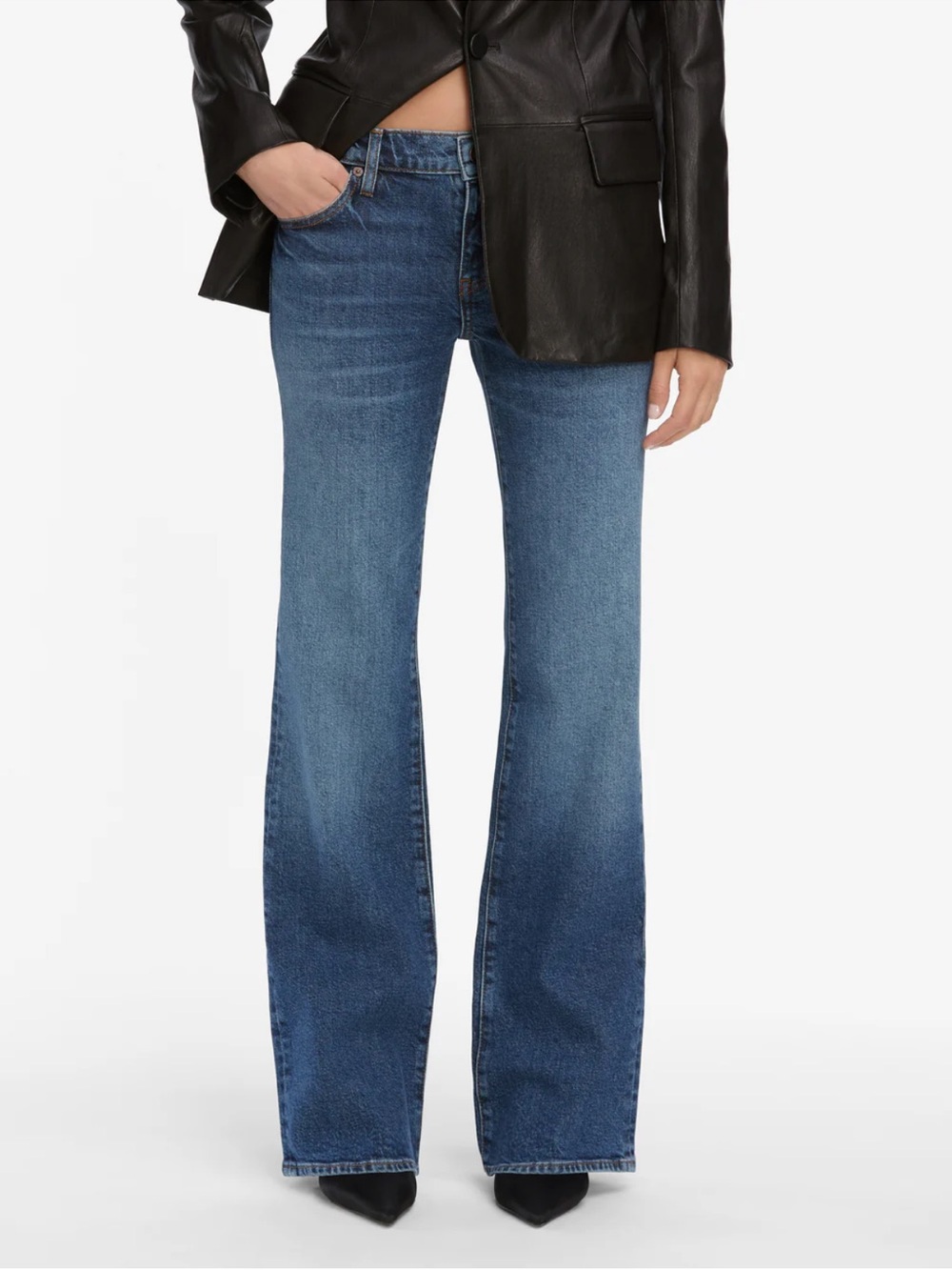 NWOT Frame The Pixie Rodeo Jean - Picture 3 of 5